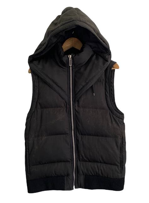 dior homme hooded vest|Dior puffer vest.